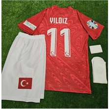 Alaturka Mix Türkiye 2026 Kenan Yıldız 11 Çocuk Forması Kırmızı 4 Lü Set