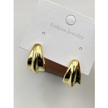 Badiva.co Özel Seri Şeritli Damla Küpe 2.5cm