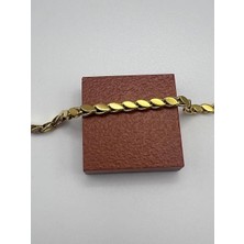 Badiva.co Çelik Arpa Bileklik 16.5+5cm