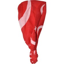 Lastikli Paraşüt Bandana Türk Bayrağı 29 Ekim 23 Nisan 19 Mayıs
