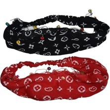 Lastikli Bandana Seti Paraşüt Model