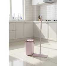 Özbience Çift Bölmeli Mikrofiber Paspas ve Mop Temizlik Seti 8 Lt Su Hazneli