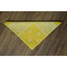 5 Al 4 Öde %100 Pamuk Unisex Etnik Desenli Bandana