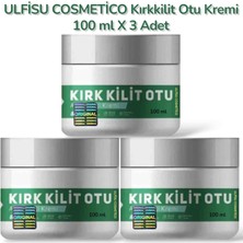 ULFİSU COSMETİCO Ulfisu Cosmetico Kırkkilit Otu Yağlı Masaj Kremi 100 ml 3 Adet - Kırk Kilit Otu Masaj Kremi 100 ml 3 Adet