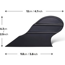 Hayat Store Saplı Ufak Köşelik Kenar Raglesi Cam Filmi Çekme Aparatı Siyah