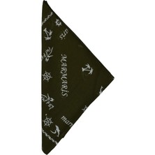 Bandana Marin Desenli
