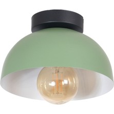 Allians Yeşil Metal Avize, Modern Tasarım, Cafe, Mutfak, Hol ve Salon Için Işıklandırma