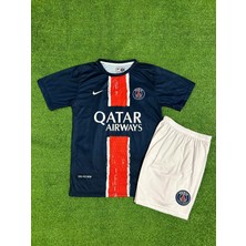 Legent Lady Psg 2024/25 Yeni Sezon Kvaratskhelia Iç Saha Çocuk Forması (Lacivert)
