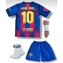Alaturka Mix 2026 Barcelona Lamine Yamal Iç Saha Çocuk Forması 4'lü Set