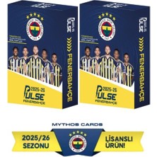 Mythos Cards Fenerbahçe Pulse Lisanslı Futbolcu Kartları 2 Kutu 20 Adet (2025 - 2026 Sezonu)