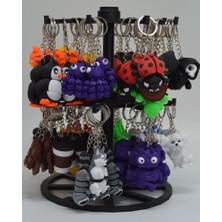 Hareketli Figür 100 Lü Anahtarlık Standı