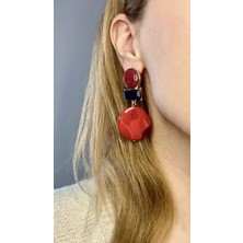 Badiva.co Epoksi Sallantılı Küpe