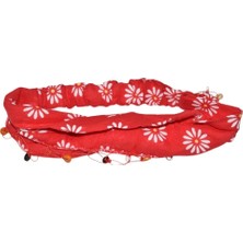 Lastikli Paraşüt Bandana Boncuklu Papatya