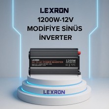 Mexxsun Lexron 1200W-12V Modifiye Sinüs Inverter