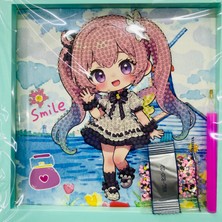 Elegantshop 5d Yapışan Boncuk Mozaik Tablo 20*20 cm MML820-20