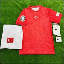 Alaturka Mix Türkiye 2026 Kenan Yıldız 19 Çocuk Forması Kırmızı 4 Lü Set