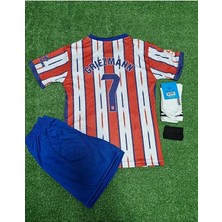 Alaturka Mix Atletico/madrid 2023/24 Yeni Sezon Antoine Griezman /7/ Çocuk Forması 4'lü Set