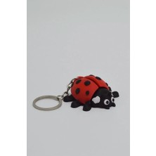 Hareketli Uğur Böceği Anahtarlık