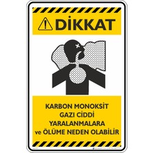 İsg Tabelam 25X35CM/ETIKET/KARBON Monoksit Uyarısı