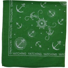 Bandana Marin Desenli