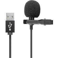 Marsilyan Ilgisayar Mikrofonu USB 1.5m Siyah HD569