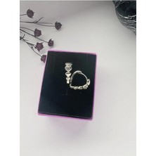 Badiva.co Xuping Taşlı Kalp Küpe