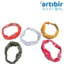 Lastikli Bandana Seti Paraşüt Model