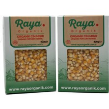 Raya Organik Organik Cin Mısır 2’li Set (400 G x 2)