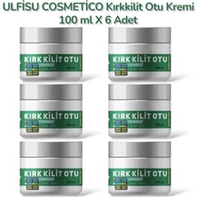 ULFİSU COSMETİCO Ulfisu Cosmetico Kırkkilit Otu Yağlı Masaj Kremi 100 ml 6 Adet - Kırk Kilit Otu Masaj Kremi 100 ml 6 Adet