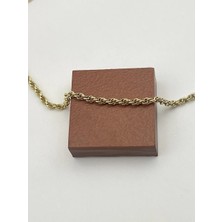 Badiva.co Xuping 3mm Halat Zincir 45 cm