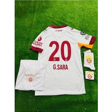Alaturka Mix G/âla/tâsa/rây 5 Yıldızlı 2026 //gabriel Sara/ 20 Deplasman Beyaz Çocuk Forması 4lü Set