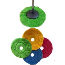 Özbience 4'lü Standart Döner Başlıklı Yedek Mop Bezi, Temizlik Seti