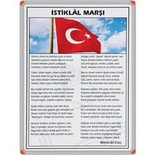 Panda Istiklal Marşı (Alüminyum Çerçeveli) - 50X70CM