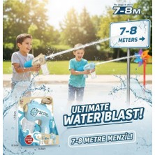 Aksoy Toys Oyuncak Su Tabancası 7-8 Metre Menzil Pilli 15 cm