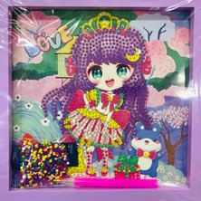 Elegantshop 5d Yapışan Boncuk Mozaik Tablo 20*20 cm MML820-18