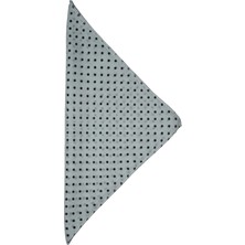 Puantiyeli Beyaz Bandana