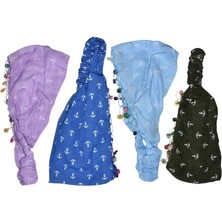Lastikli Bandana Seti Paraşüt Model