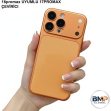 BMP GLOBAL iPhone 16 Max Uyumlu - 17 Pro Max Görünümlü Kamera Çevirici Magsafe Kılıf