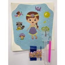 Elegantshop 5d Yapışan Boncuk Mozaik Tablo 15*15 cm SZ04