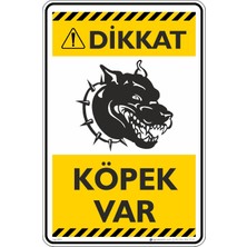 İsg Tabelam 25X35CM/KOMPOZIT/KÖPEK VAR/V30