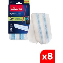 Özbience 8'li H2PRO Mikrofiber Yedek Mop Seti, Temizlikte Güçlü ve Etkili!