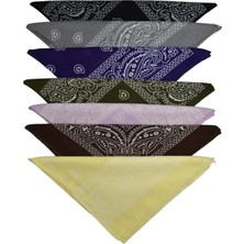 Etnik Desenli Bandanan Seti