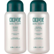 Coco & Eve Bond Therapy Pro Bond Onarıcı Şampuan ve Saç Kremi Seti