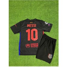 Alaturka Mix Barcelona Yeni Sezon Lionel Messi Çocuk Forması (Black)