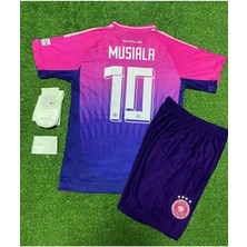 Alaturka Mix Almanya Euro 2024 Jamal Musiala Deplasman Çocuk Forması 4'lü Set