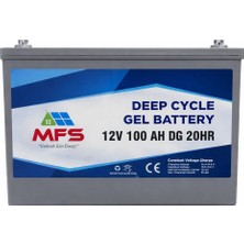 12 Volt 100AH Jel Akü