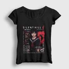 Presmono Kadın Siyah Shimizu Hinako Silent Hill F T-Shirt