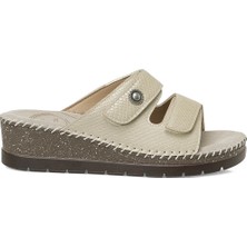 Polaris 5 Nokta 105801.Z6FX Altın Kadın Terlik