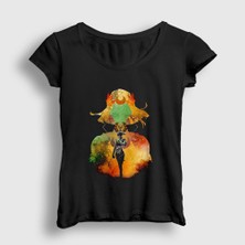 Presmono Kadın Siyah Melinoe Oyun Hades Iı Hades 2 T-Shirt
