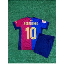 Alaturka Mix Barcelona Yeni Sezon Ronaldinho Çocuk Forması (Iç Saha)